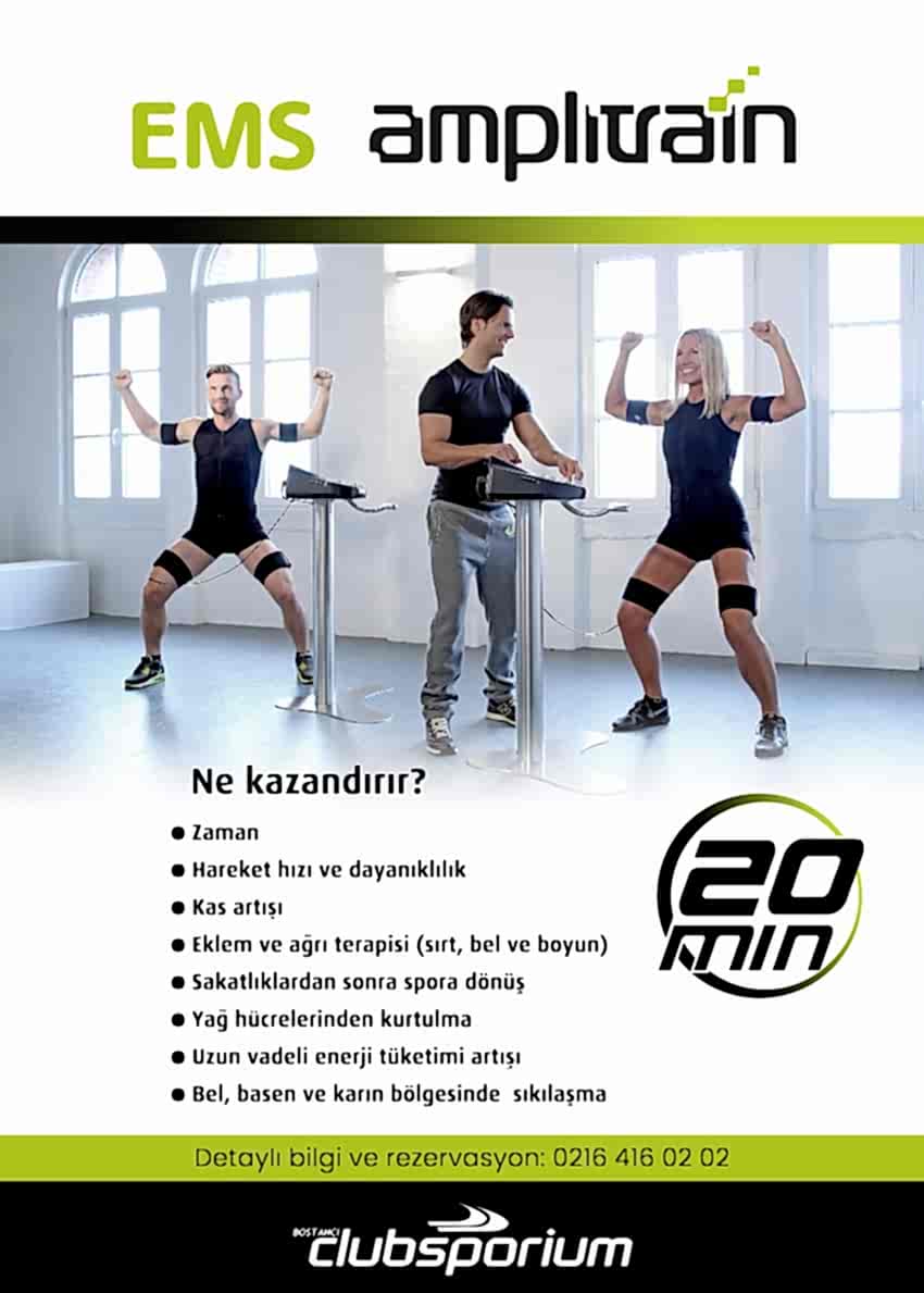 Amplitrain ile İhtiyacın Olan Sadece 20 Dakika !